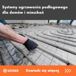 montaż ogrzewania podłogowego sander